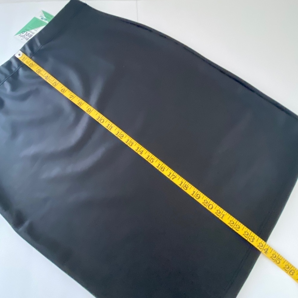 11. Honey and Lace Vegan Faux Leather Pleather Skirt - Picture 11 of 11